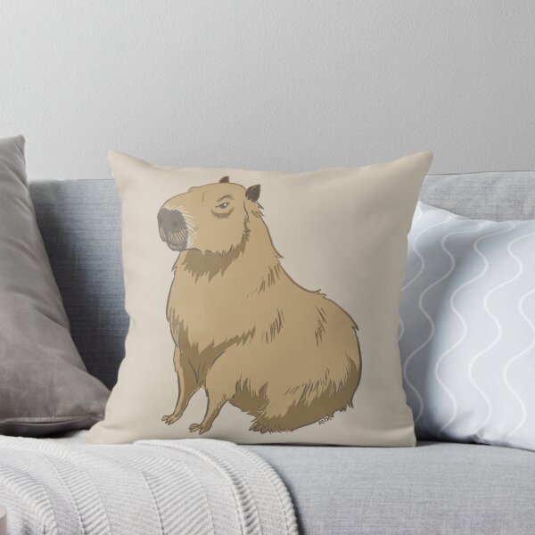 Item preview, Anime-style Capybara Just Sitting There designed and sold by RJKpoyp.