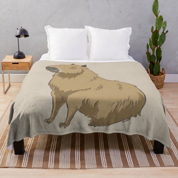 Item preview, Anime-style Capybara Just Sitting There designed and sold by RJKpoyp.