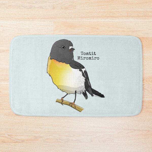 Item preview, Tomtit Mirimiro New Zealand Bird designed and sold by piedaydesigns.