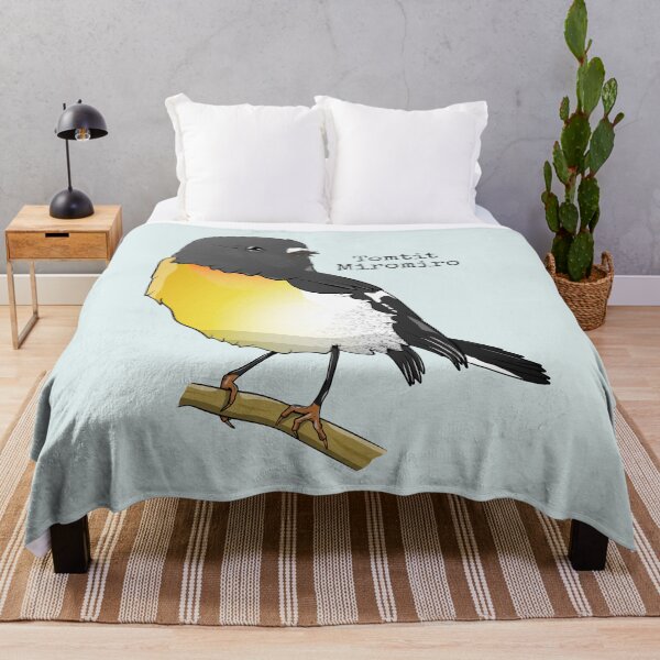 Item preview, Tomtit Mirimiro New Zealand Bird designed and sold by piedaydesigns.