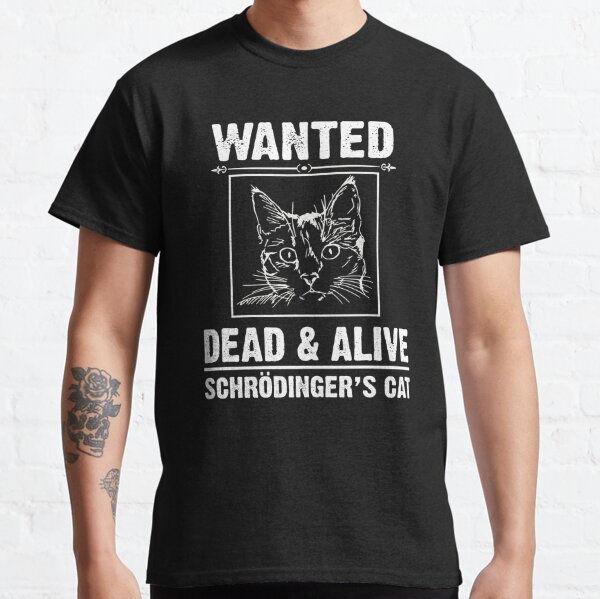 schrodinger cat tshirt