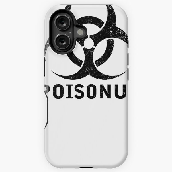 Artikel-Vorschau von POISONUS-Wort mit Biohazard-Symbol, designt und verkauft von Dreamakerstudio.