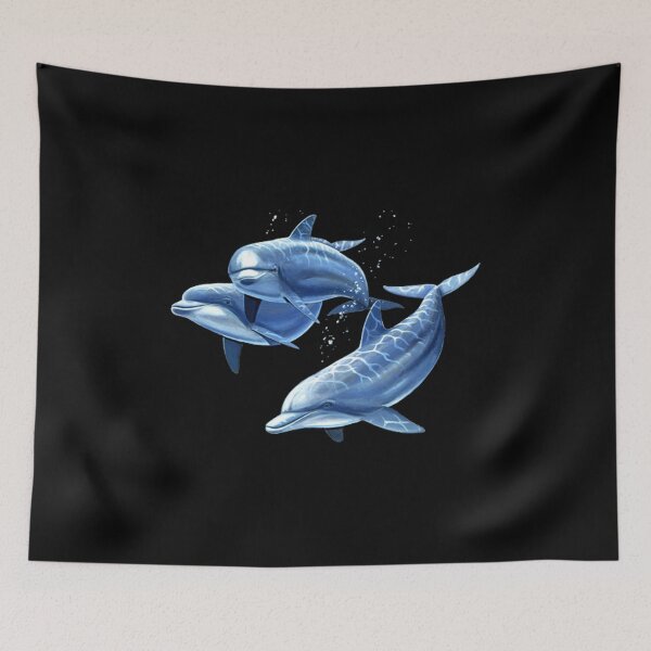 Item preview, Three Happy Dolphins  designed and sold by KA DESIGNS.