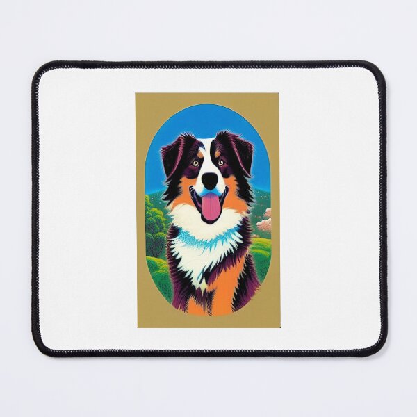 Item preview, Australian shepherd dog designed and sold by GroovyDino.