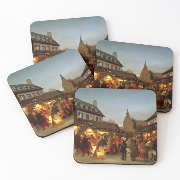 Item preview, Historic Dutch Village Christmas Market designed and sold by Zeph1.