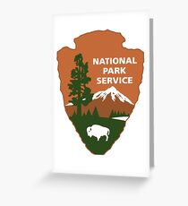 national park service logo Greeting Card