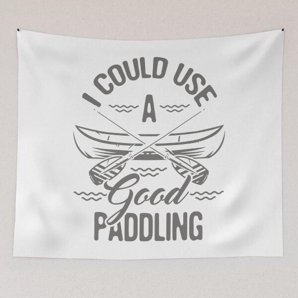 Item preview, I Could Use A Good Paddling Funny Canoe designed and sold by Earthshaker-art.
