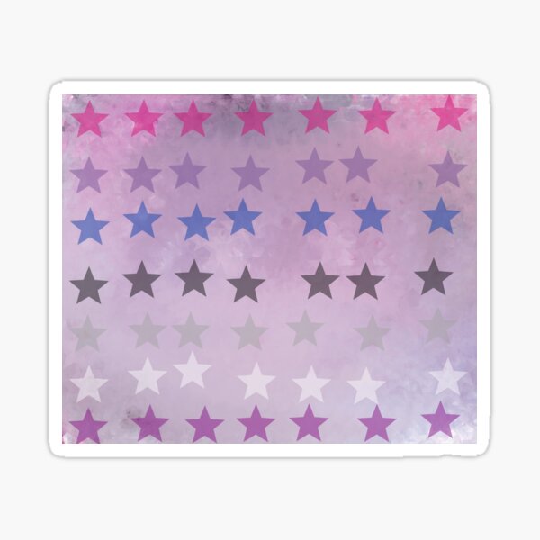 Starry Bi/Ace Pride Sticker