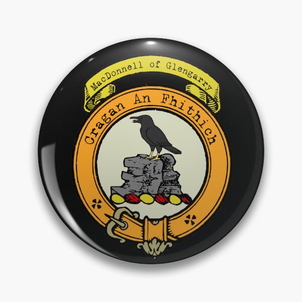 Item preview, MacDonnell of Glengarry Clan Surname crest designed and sold by BagTown Clans.