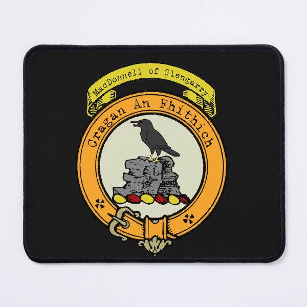 Item preview, MacDonnell of Glengarry Clan Surname crest designed and sold by BagTown Clans.