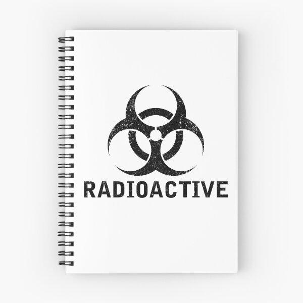 Item preview, RADIOACTIVE word with Biohazard symbol designed and sold by Dreamakerstudio.