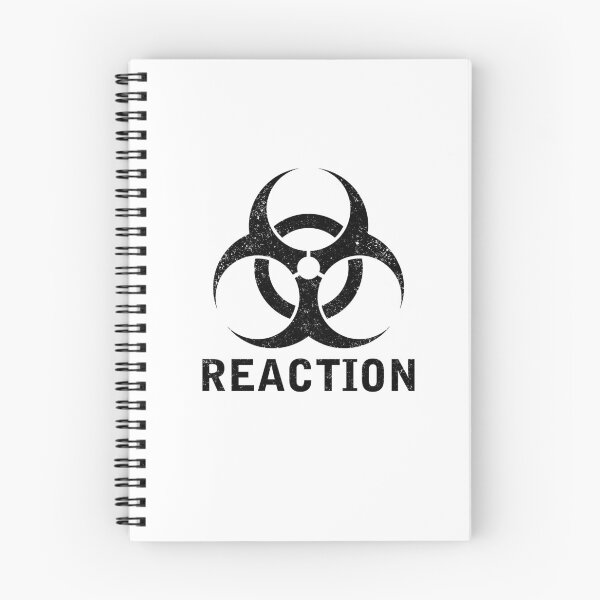 Item preview, REACTION word with Biohazard symbol designed and sold by Dreamakerstudio.