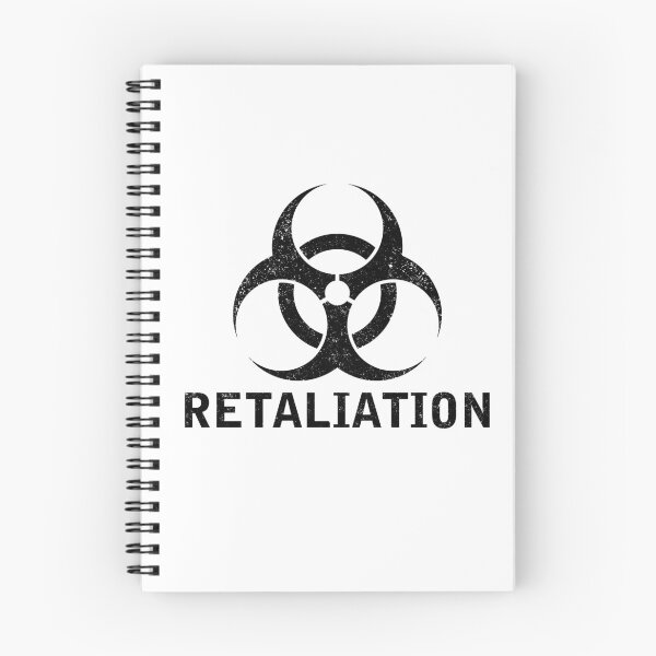 Item preview, RETALIATION word with Biohazard symbol designed and sold by Dreamakerstudio.