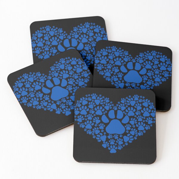Item preview, Blue heart of a cat designed and sold by The-Blue-Feline.