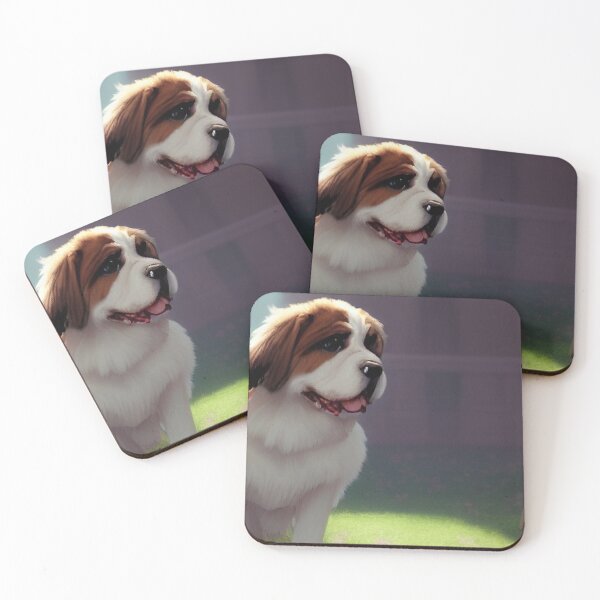 Item preview, Saint Bernard Painting designed and sold by DesignerKin.