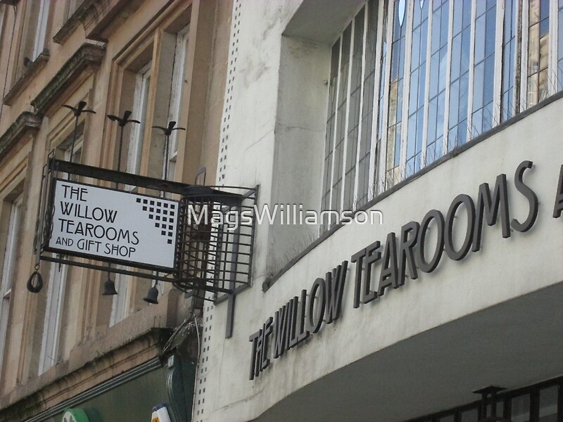 The Willow Tea Room Sign Sauchiehall Street Glasgow Art Print