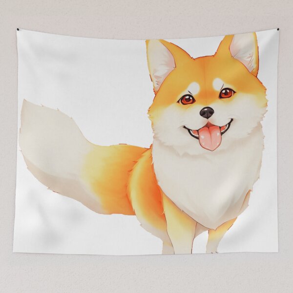 Item preview, A semirealistic portrait of a cute doggo designed and sold by Pinghing.