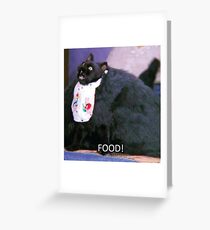 Fooooood Greeting Card