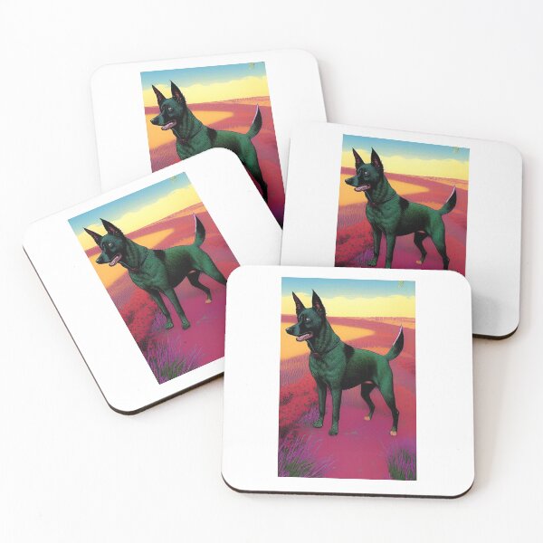 Item preview, Australian kelpie designed and sold by GroovyDino.