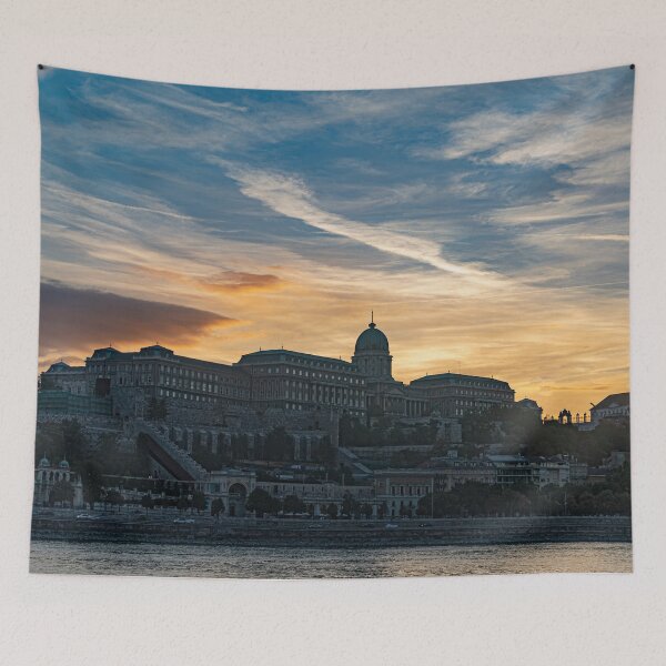 Item preview, Sun Setting over Buda Hill designed and sold by Marylou Badeaux.