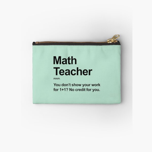 Item preview, Funny Math Teacher Definition Mathematics Teacher Gift designed and sold by allysmar.