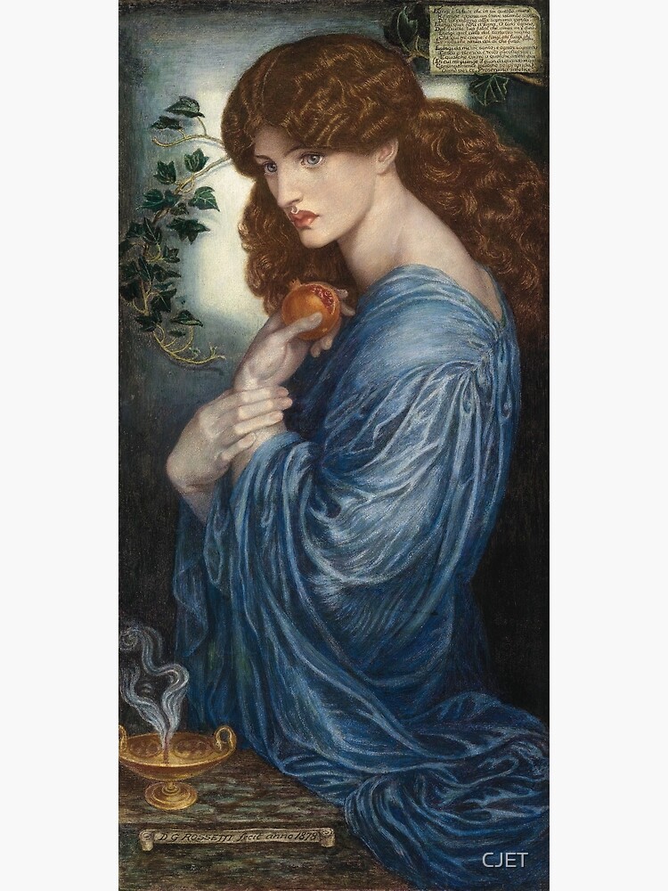 Proserpine | Dante Gabriel Rossetti | 1878 Pre-Raphaelite