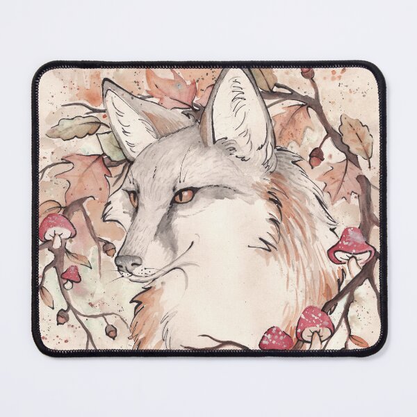 Item preview, Autumn Fox Seasonal Canine designed and sold by crescentcoyote.