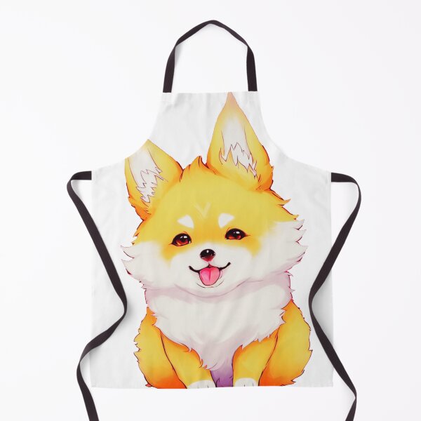 Item preview, A cute fluffy and happy dog sitting down obediently designed and sold by Pinghing.