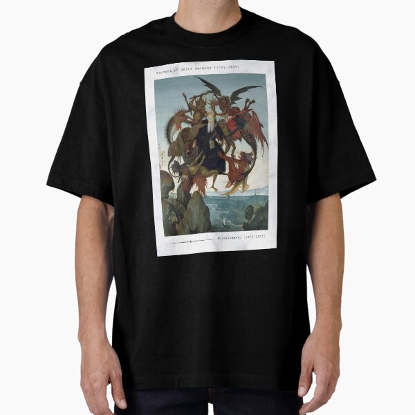 Item preview, Michelangelo Buonarroti's The Torment of Saint Anthony (c. 1487–1488) designed and sold by RLEArtSolutions.