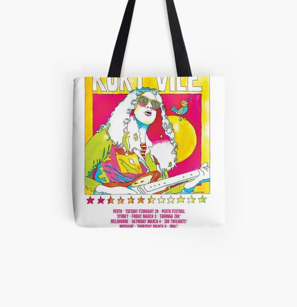 Kurt Vile - Tour Poster All Over Print Tote Bag