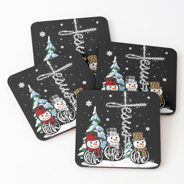 Item preview, Feliz Navidad Muñecos de nieve Fe Esperanza Amor Navidad Ropa designed and sold by IsraelCastro.