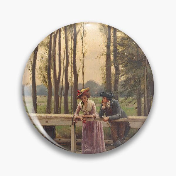 Item preview, The Trysting Place (1901) Edmund Blair Leighton  designed and sold by TeeARTHY.