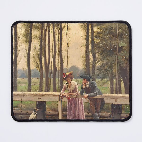 Item preview, The Trysting Place (1901) Edmund Blair Leighton  designed and sold by TeeARTHY.