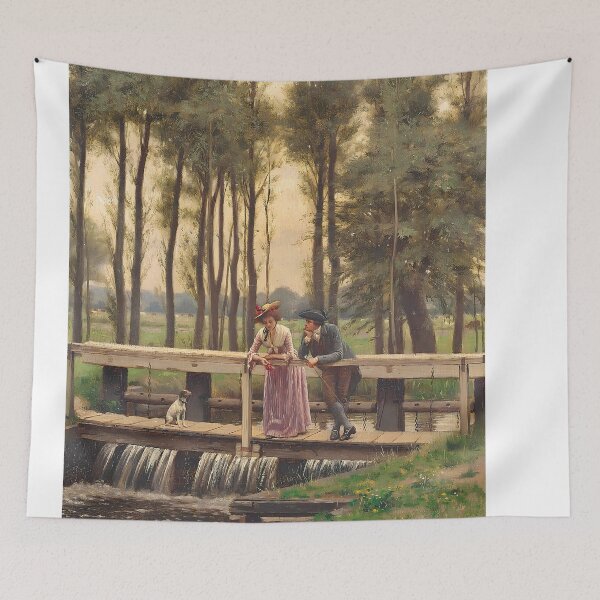 Item preview, The Trysting Place (1901) Edmund Blair Leighton  designed and sold by TeeARTHY.