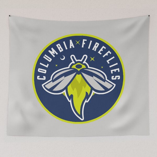Item preview, The-Columbia-Fireflies-Logo designed and sold by MasArt1.