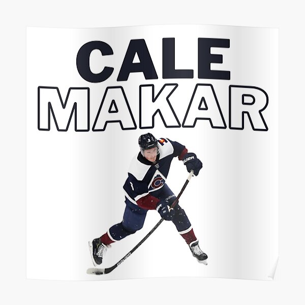 Download Cale Makar, The Ice Warrior in Dark Blue Uniform Wallpaper