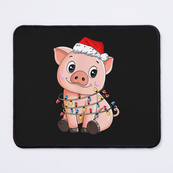 Item preview, Santa Pig Christmas Lights Pig Lover Christmas designed and sold by NancyxEasSHOP.
