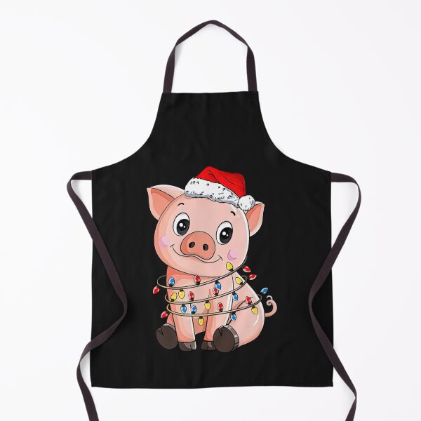 Item preview, Santa Pig Christmas Lights Pig Lover Christmas designed and sold by NancyxEasSHOP.