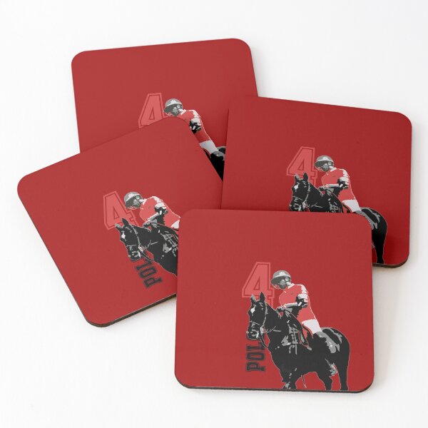 Item preview, polo player red 4 designed and sold by Rhea Silvia Will.