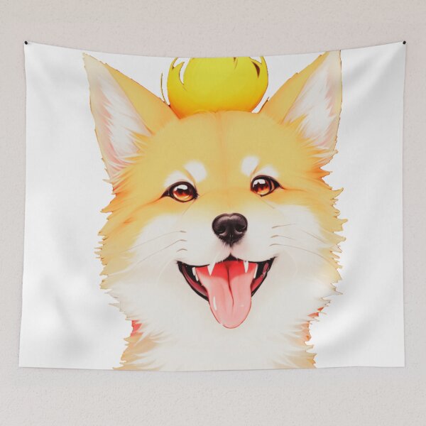 Item preview, A cute portrait of a dog with a mohawk designed and sold by Pinghing.