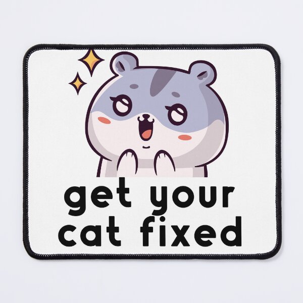Item preview, Get Your Cat Fixed designed and sold by nextneveldesign.