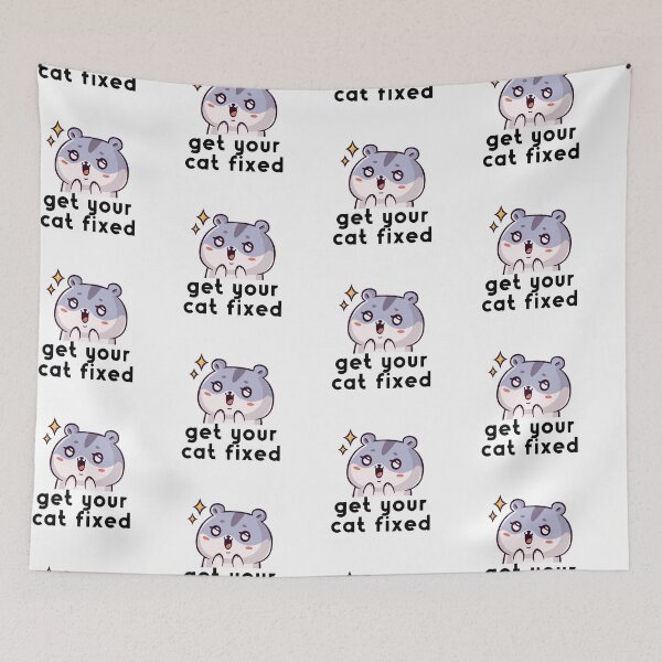 Item preview, Get Your Cat Fixed designed and sold by nextneveldesign.