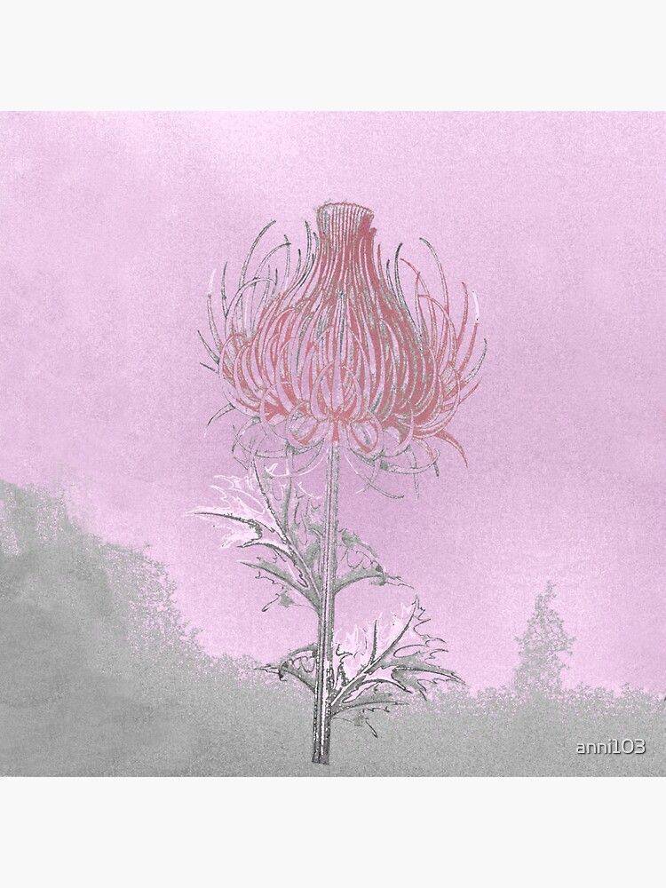 Thistle - Every one manages a plume of blood by anni103
