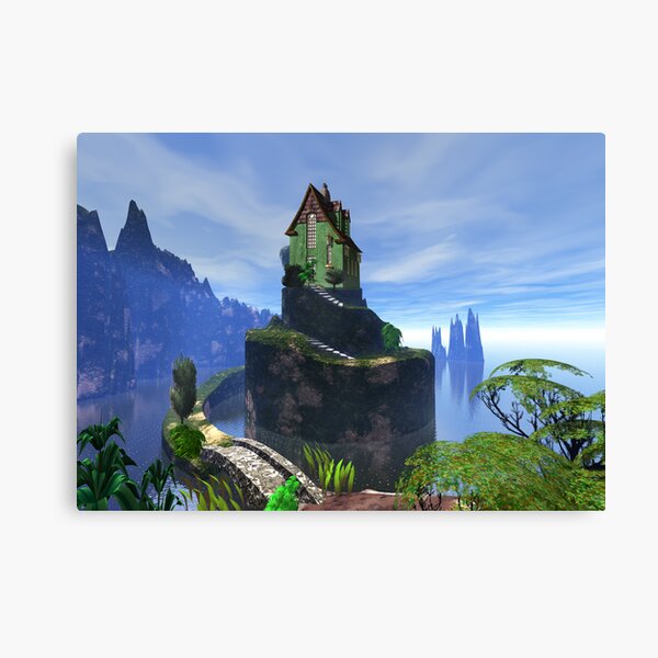 Lake House Canvas Print
