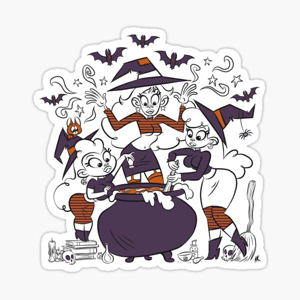 Item preview, Three Witches designed and sold by nocturnalgeek.