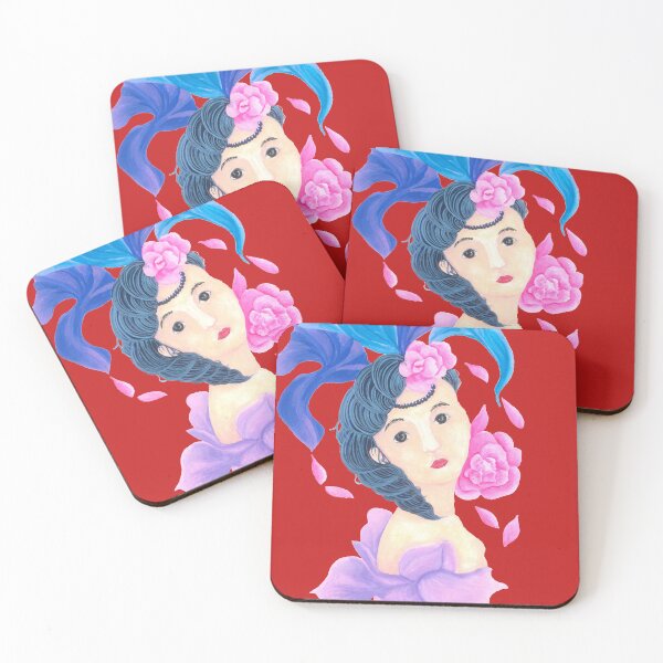 Item preview, Flower princess red designed and sold by Kulokulo.