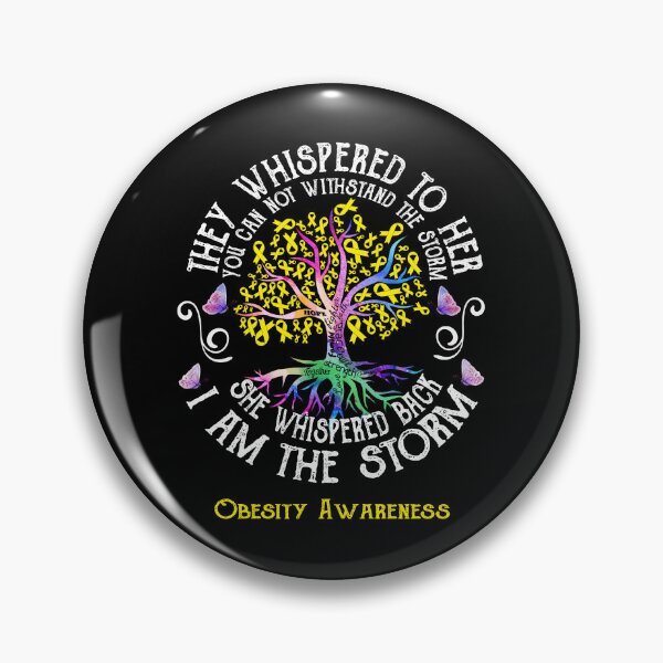 Item preview, Obesity Awareness - Obesity Warrior I Am The Storm designed and sold by RunningShop.