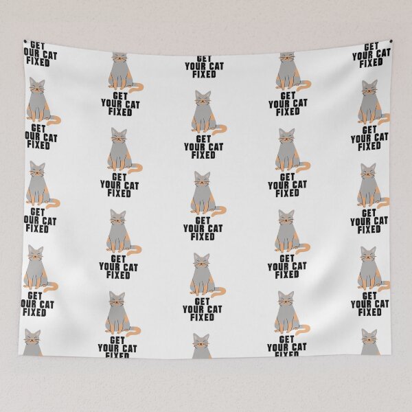 Item preview, Get Your Cat Fixed designed and sold by nextneveldesign.