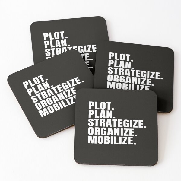 Item preview, Plot Plan Strategize Organize Mobilize - Killer Mike Quote   designed and sold by levanhai.