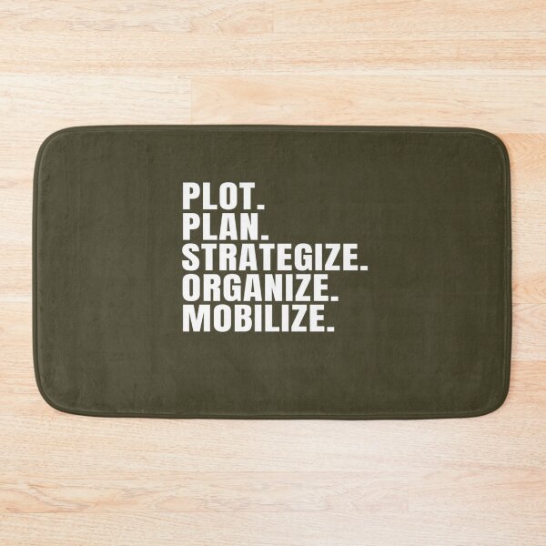Item preview, Plot Plan Strategize Organize Mobilize - Killer Mike Quote   designed and sold by levanhai.